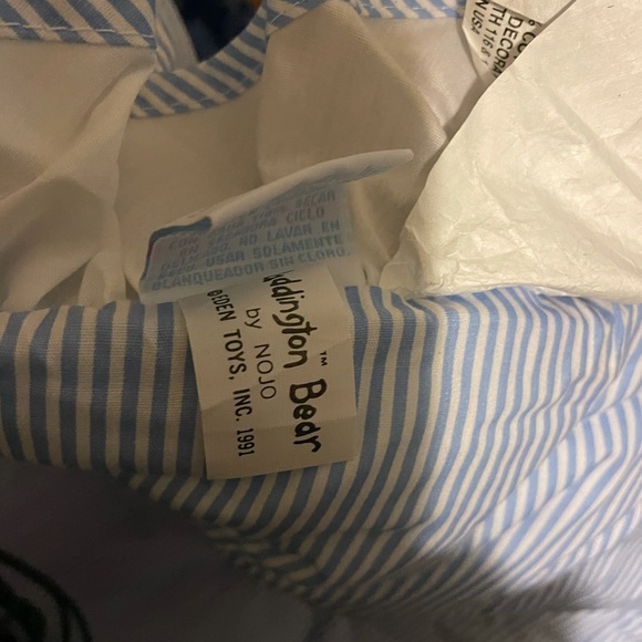 Vintage 1991 Paddington Bear by NOJO Crib Bedding My First Paddington - Picture 3 of 4